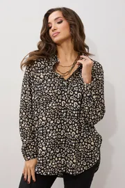 Bluzka MALI #624-042 leopard
