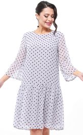 Dress DS Trend YuS-1114 (Prozrachnye namereniya, siren top)