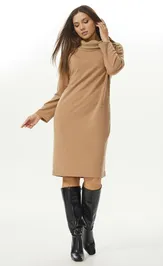 Dress Ma Cherie 4028 kapuchino