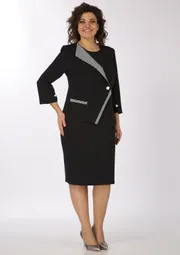 Sukienka Vilena-fashion #863 chernyj