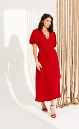 Dress Elletto Life 11131 krasnyj