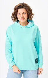 Hoodie Rumoda 2283 biryuzovyj