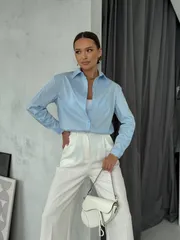 Bluzka Dilana Vip #2062 goluboj