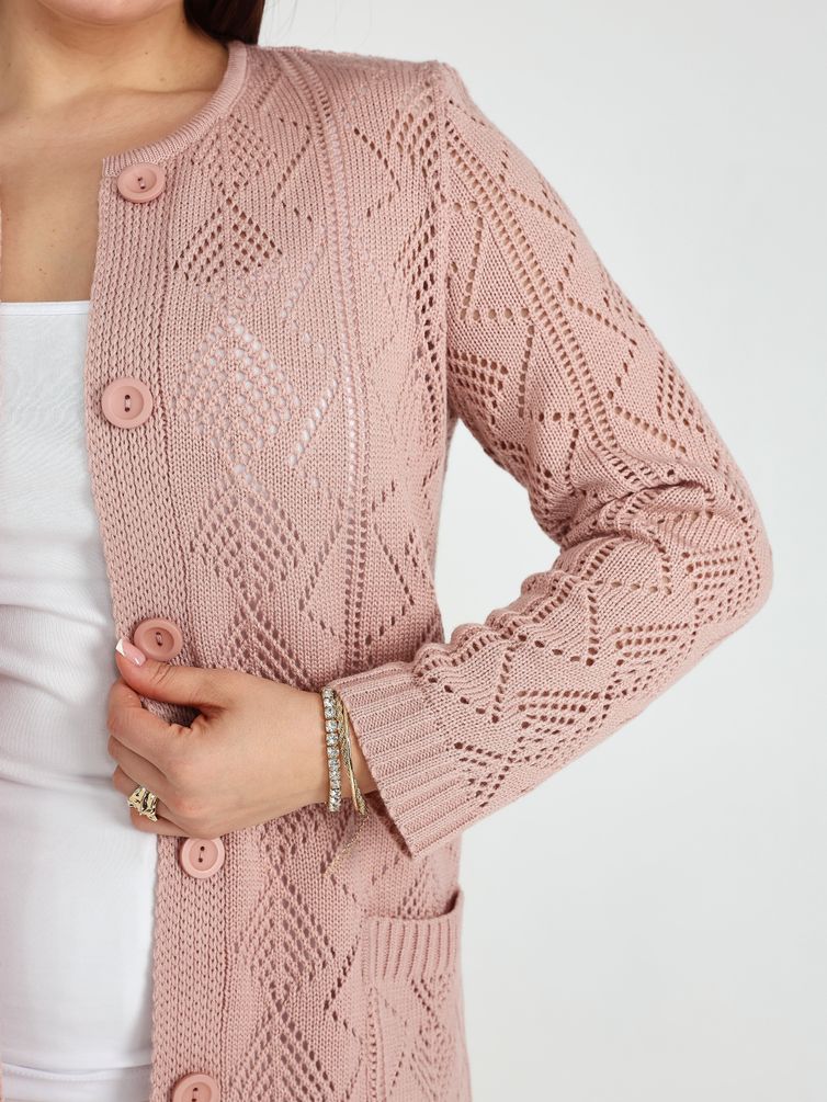 Кардиган BONADI арт. 2065 пудра