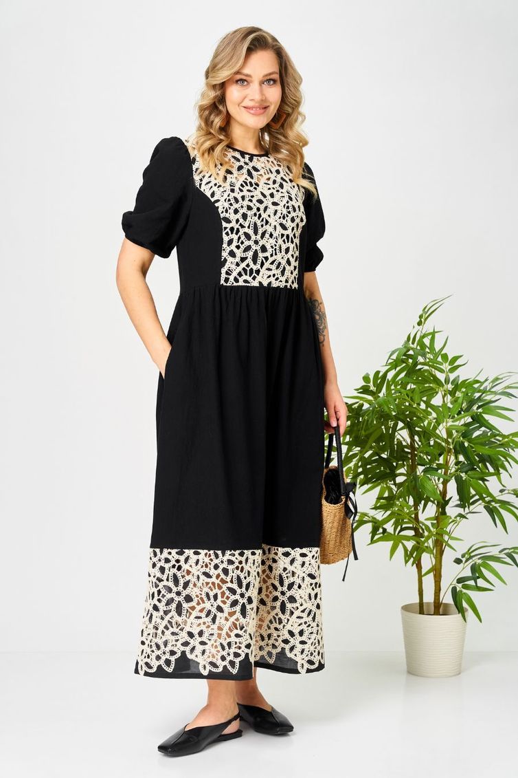 Платье Ava fashion арт. М-192 черный