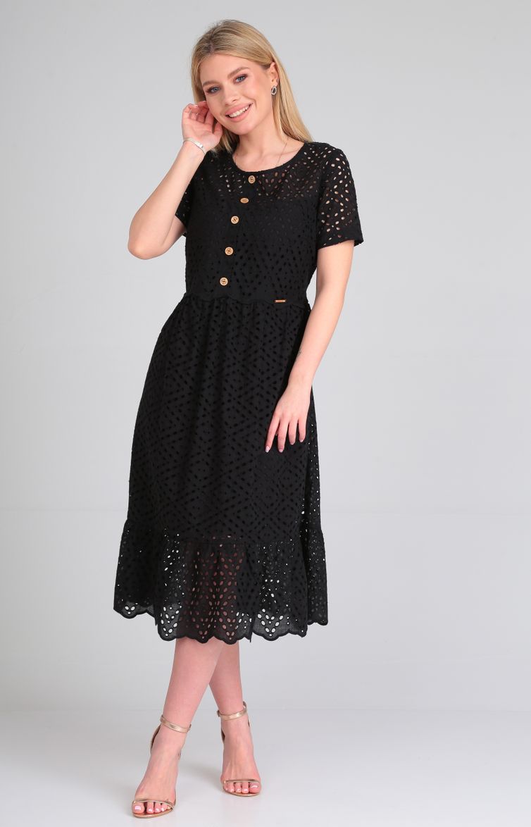 Dress Verita moda #N-2216 chernyj