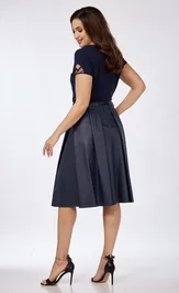 Skirt Klever 0225 sinij