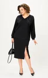 Garnitur Vilena-fashion 1169 chernyj