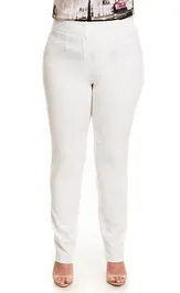 Trousers NOVITA 1136 belyj