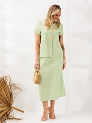 Костюм Мублиз арт. 333 фисташка