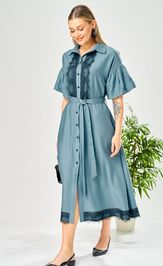 Sukienka Ava fashion M-198 dzhins