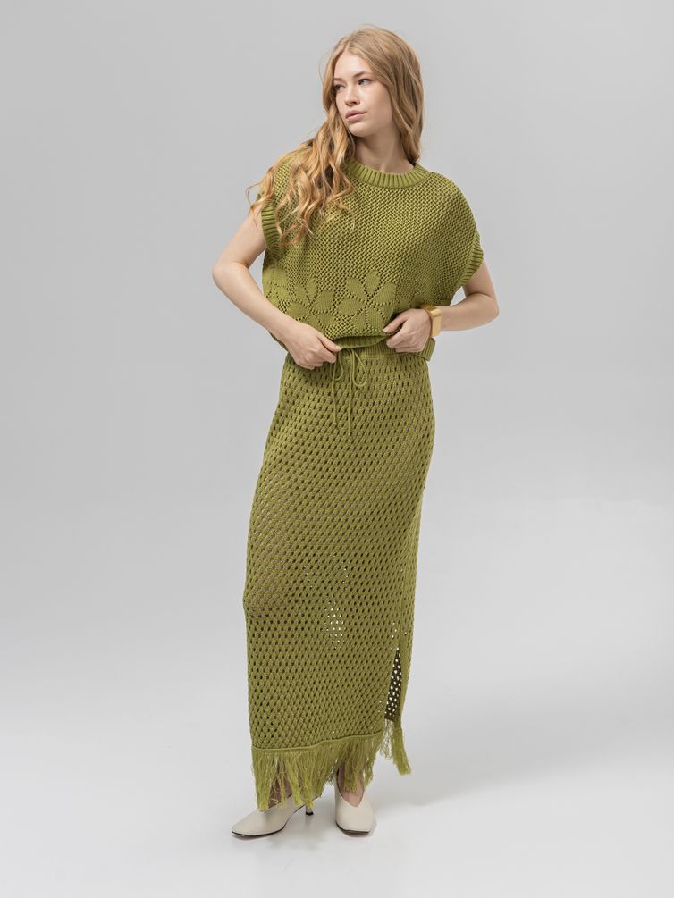 Джемпер Romgil арт. РВ0392-ХЛ4 лайм