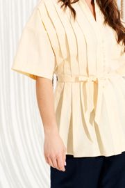 Блузка Elletto Life арт. 13004 масло