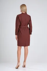 Sukienka Vilena-fashion #728 shokolad