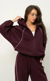 Garnitur Pirs 6507 marsala