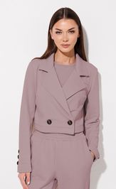 Żakiet V&N fashion 1147_mokko