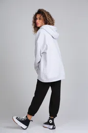 Bluza Z Kapturem BLISS #2070 seryj