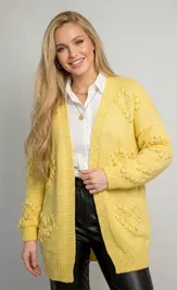 Кардиган BELANGE 3021 желтый