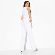 Spodnie CHARUTTI #Slishkom iniciativna (white)