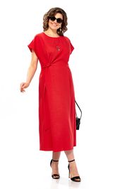 Dress Ольга Стиль S1019 krasnyj