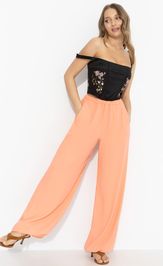 Trousers CHARUTTI Stoj, smotri (teplyj korall)