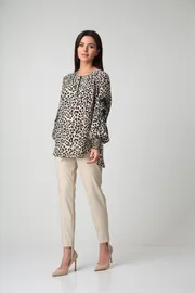 Bluzka SandyNA #130413 leopard
