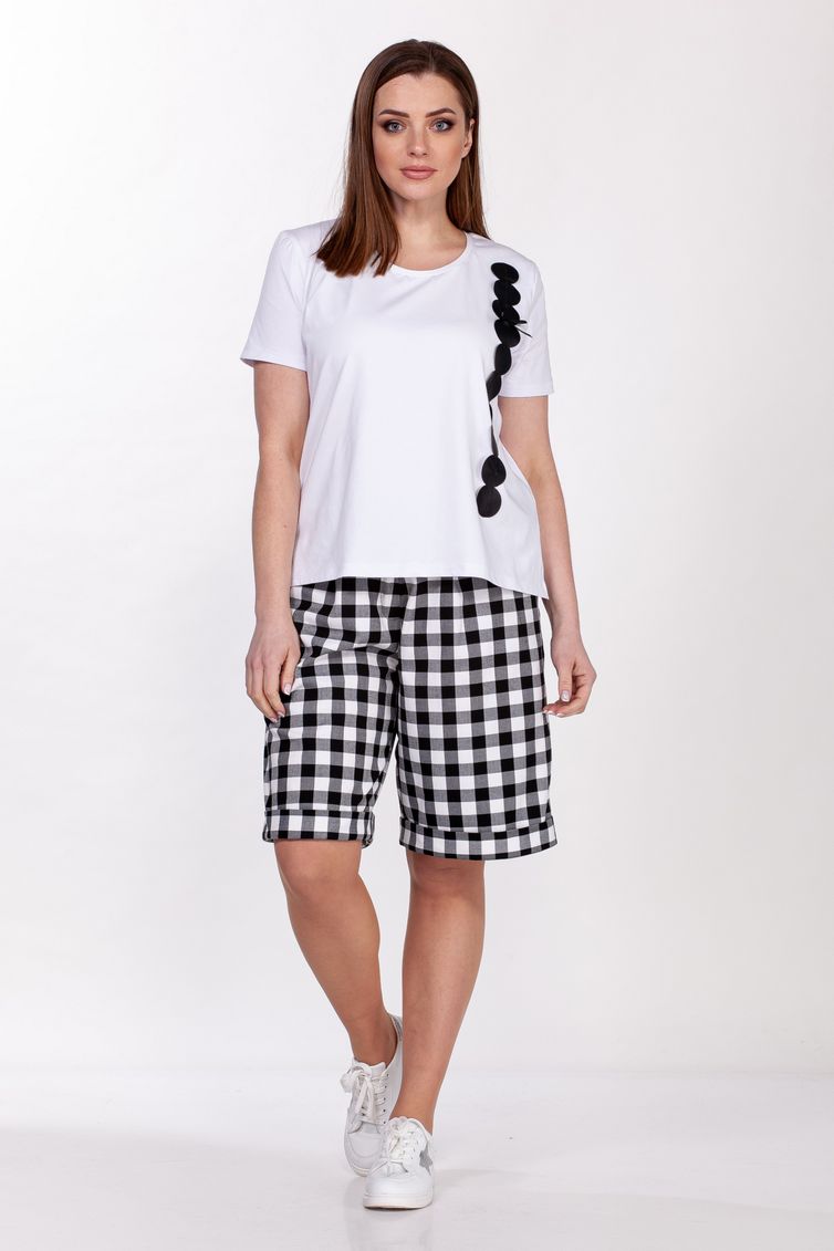 Шорты Belinga арт. 4045 черно-белый