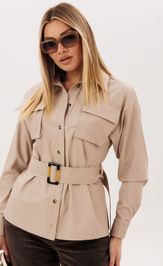 Koszula Anelli Laurel 1826 savanna skin