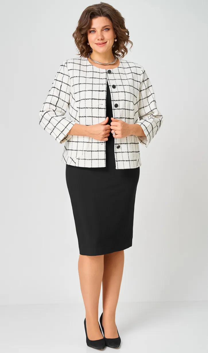 Zestaw BelElStyle #861-259/557-258 belo-chernyj
