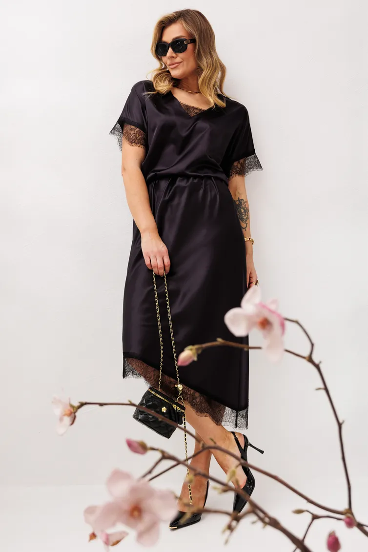 Garnitur Anastasia #1352 chernichnyj