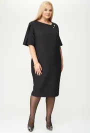Sukienka SOVA #11206 chernyj