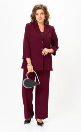 Garnitur Vilena-fashion 1094 burgundi