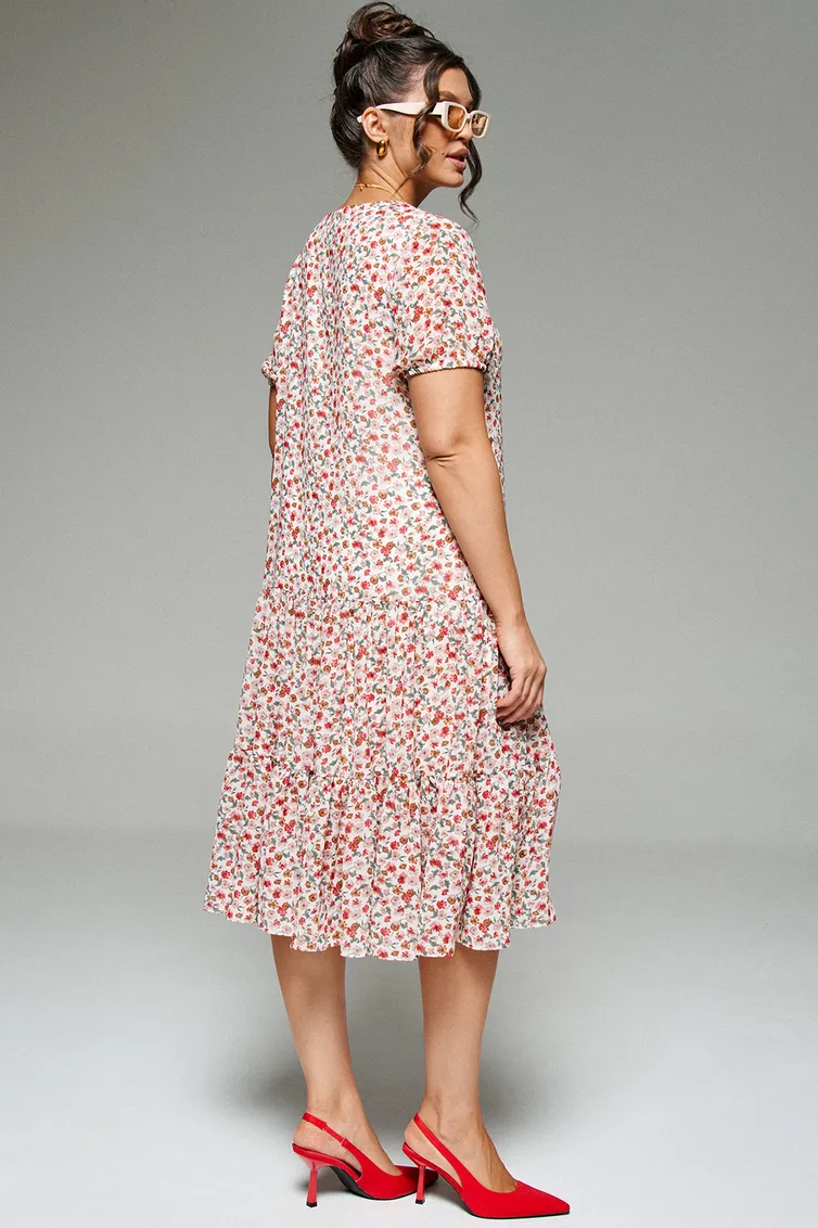 Sukienka Beautiful & Free #6302 cvety