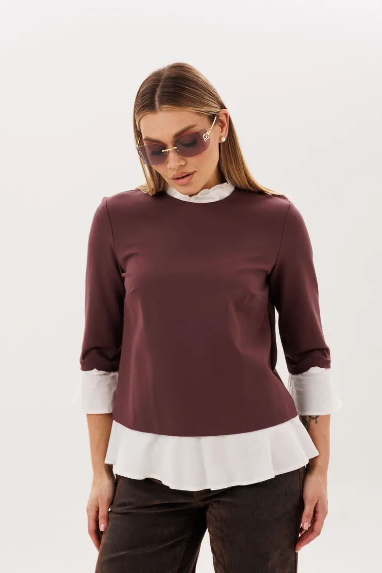 Bluzka Anelli Laurel #1824 maxagon