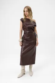 Sukienka Pirs #7055 burgundi