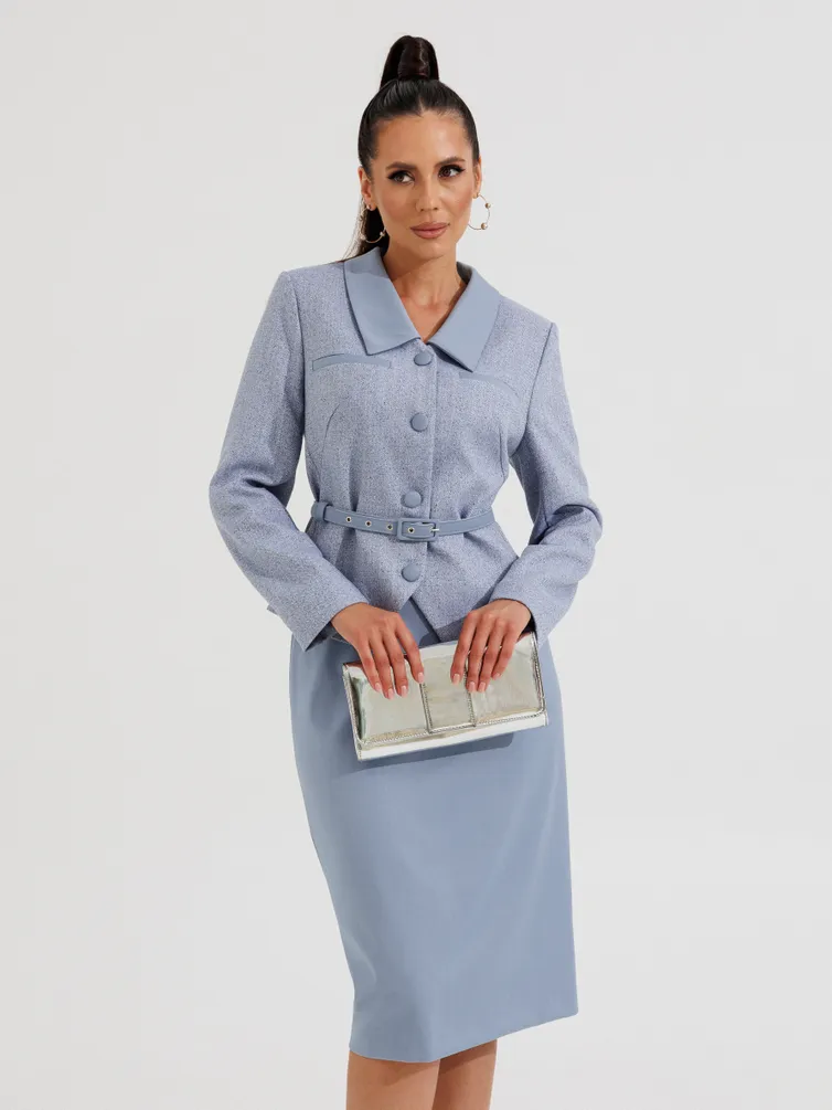 Suit Galean Style #987.1 goluboj