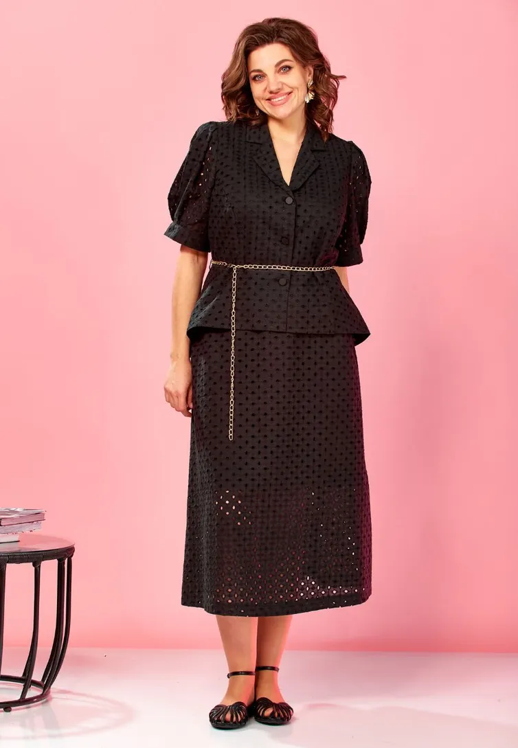 Zestaw Ava fashion #M-182 chernyj
