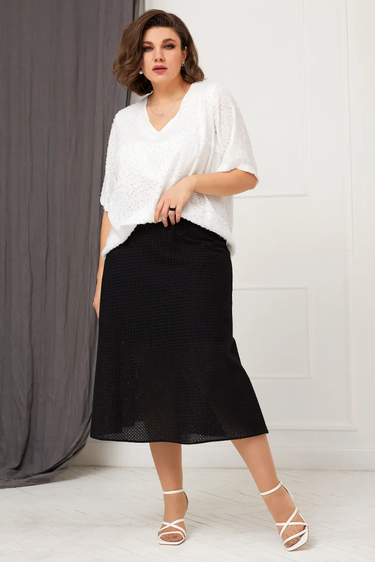 Spódnica BegiModa #5012 chyornyj