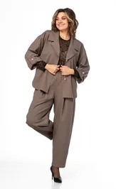 Suit Ольга Стиль S1044 korichnevyj