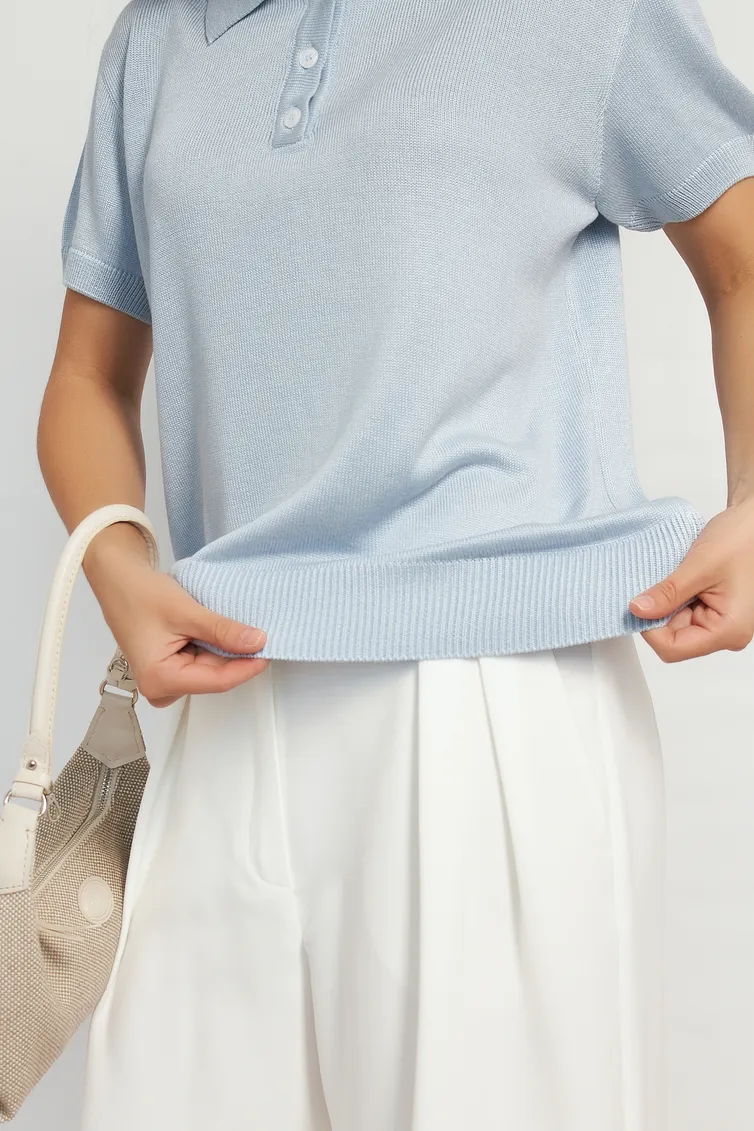 Блузон BELANGE арт. 3579 голубой
