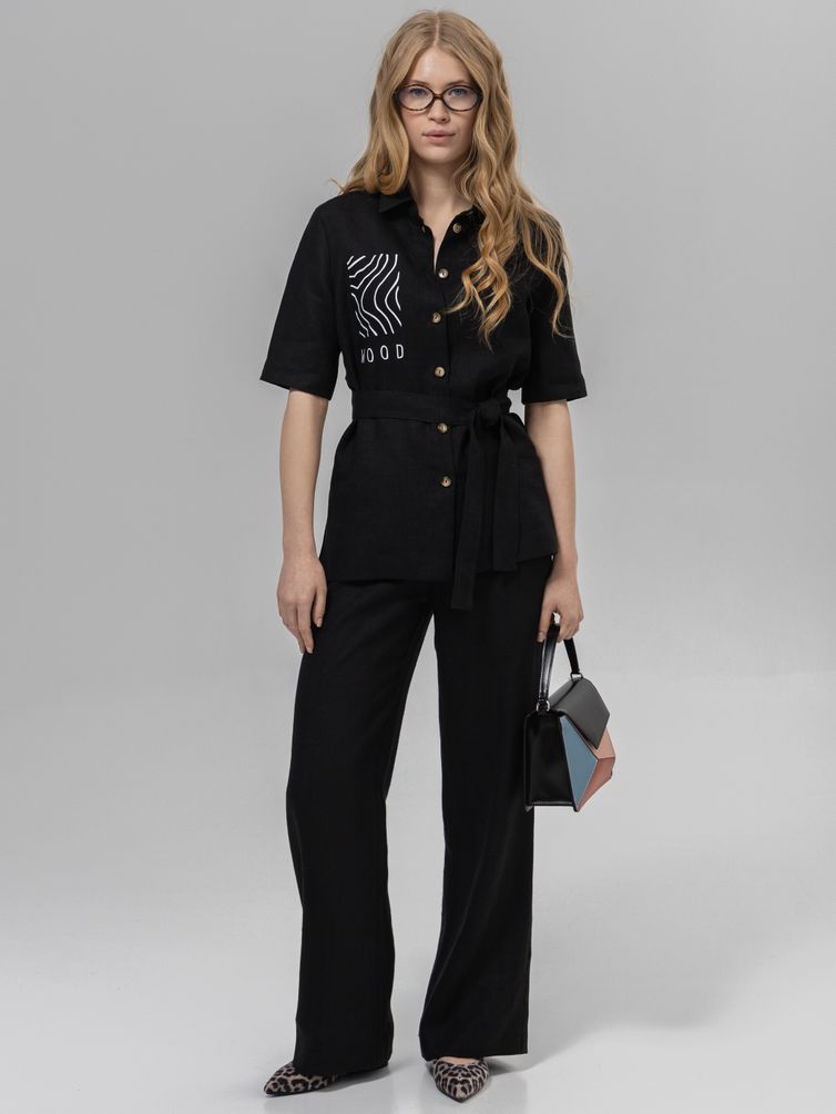 Брюки Romgil арт. РТ0151-ЛЕ4 черный