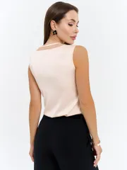 Top AYZE #72652 bezhevyj