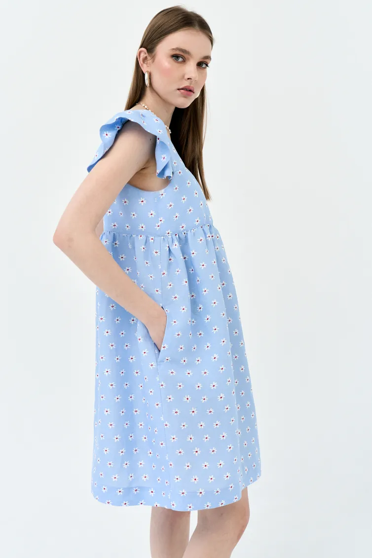 Sukienki LeNata #16410 cvety