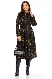 Dress Milora #1164/1 chernyj s razvodami