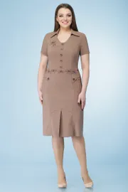 Платье Линия Л арт. Б-999 кофе