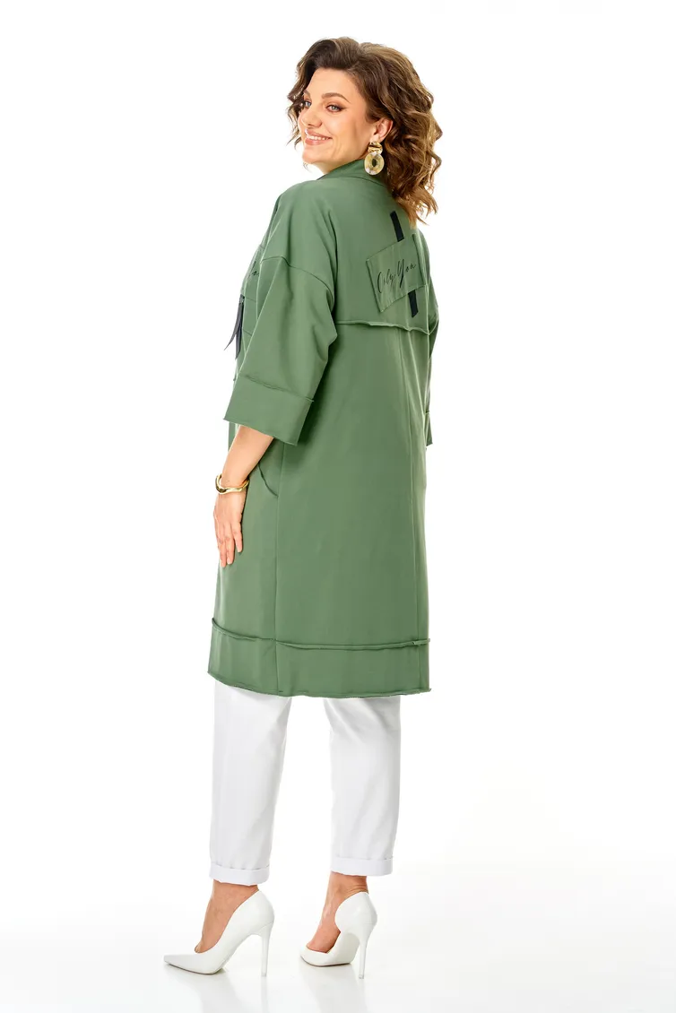 Cardigan Rumoda #2019 svetlo-zelenyj