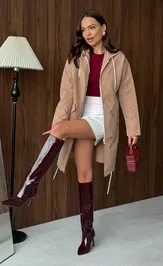 Jacket PRATA wear S032 korichnevyj