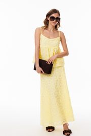 Skirt EOLA #3112 zheltyj