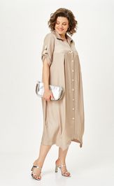 Платье Michel Chic 2198 песочный туман