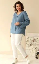 Блуза BegiModa 4041 джинс